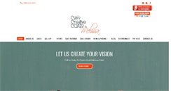 Desktop Screenshot of cainscreativecakes.com